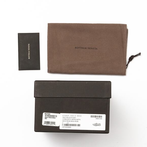 Bottega Veneta Intrecciato Deco Rose Smoking Loafers - Size 40 EU (10 US) - Picture 6 of 8